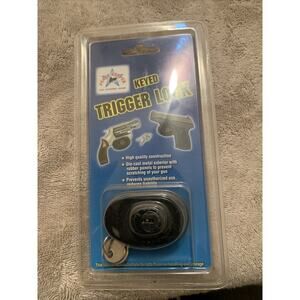 Personal Security Products TL01-RP Keyed Metal Trig Lock For Handgun